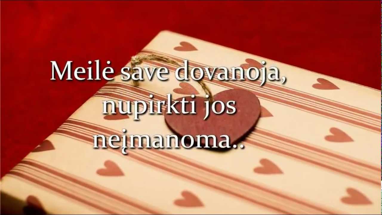 Postkort Boghandel automat Sveikinimas su Valentino diena - YouTube