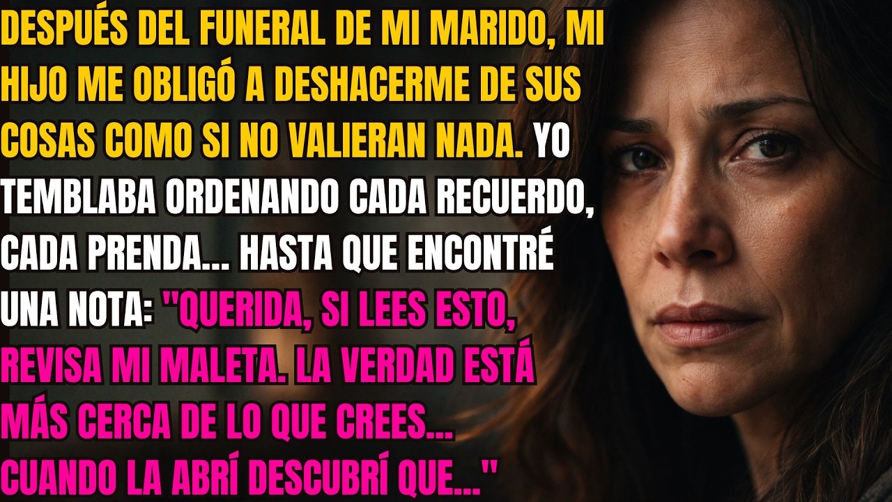 Mi Hijo Quiso TIRAR RECUERDOS de Su PADRE; y Una MALETA Lo CAMBIÓ Todo 😱...