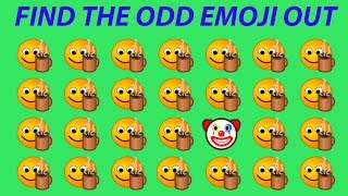 Find The Difference Emoji | Emoji Movie Puzzles HD | Only Genius Are Able | To Find The Differences