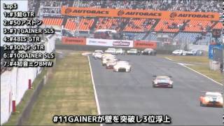 【ミクGT2013】第7戦オートポリス予選+決勝【ミクさん雨女九州版】