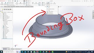 Bounding Box Reference Geometry | Solidworks Tutorial In Hindi | The Cadd | Sandy Dahme