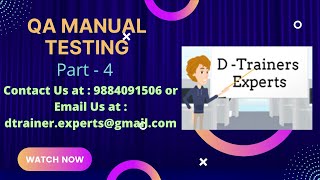 QA Manual Testing Part - 4