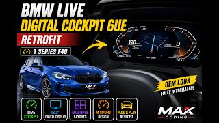 BMW LIVE Digital Cockpit 6UE Retrofit | 1 Series F40 | MAK Coding