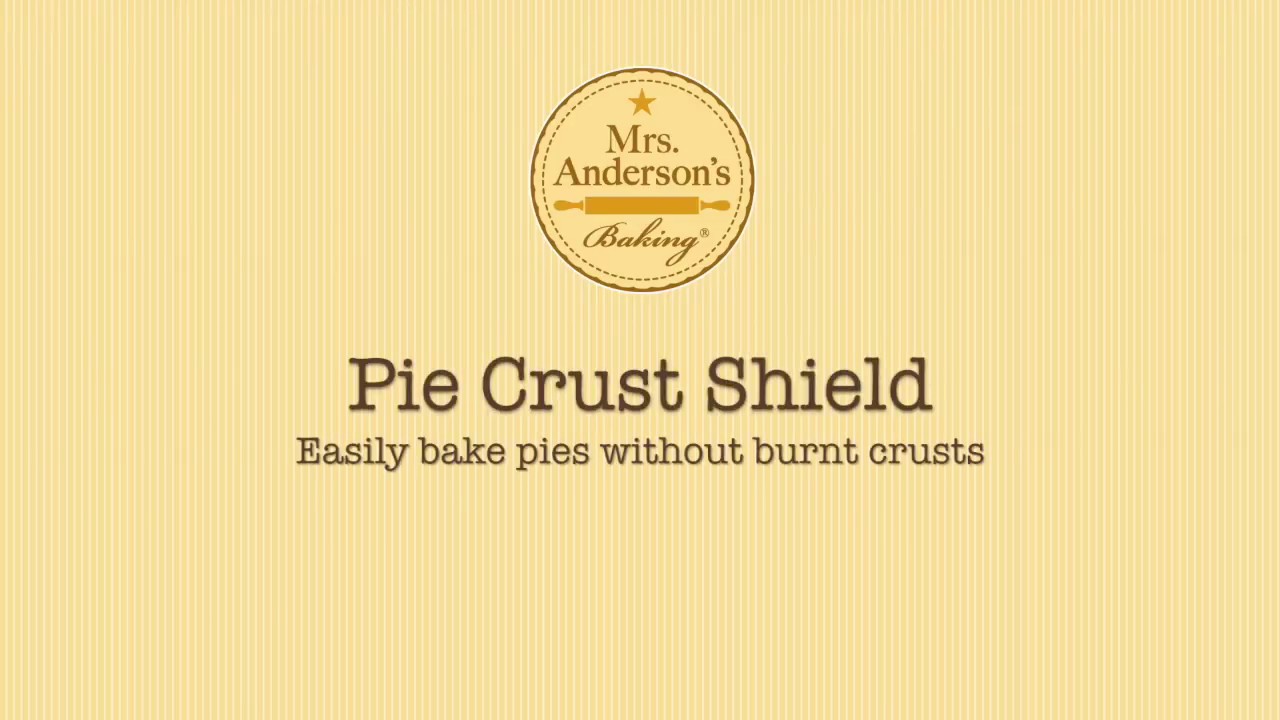 Silicone Pie Crust Shield-Pie Crust Shield-Mrs. Anderson's Baking