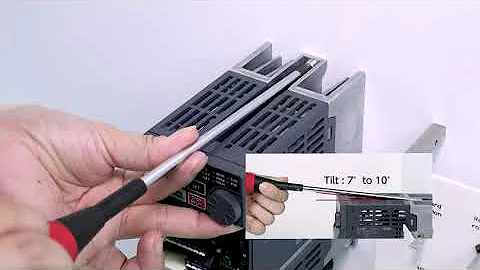 Installing and Wiring a Mitsubishi Electric FR E800 Inverter