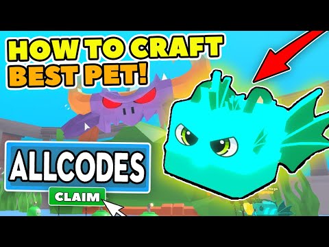 I CRAFTED THE BEST PET IN THE GAME! ALL NEW CODES - BOMB SIMULATOR PET CRAFTING UPDATE (Roblox)