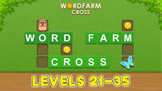 Word Farm Cross Levels 21 - 35 Answers screenshot 5