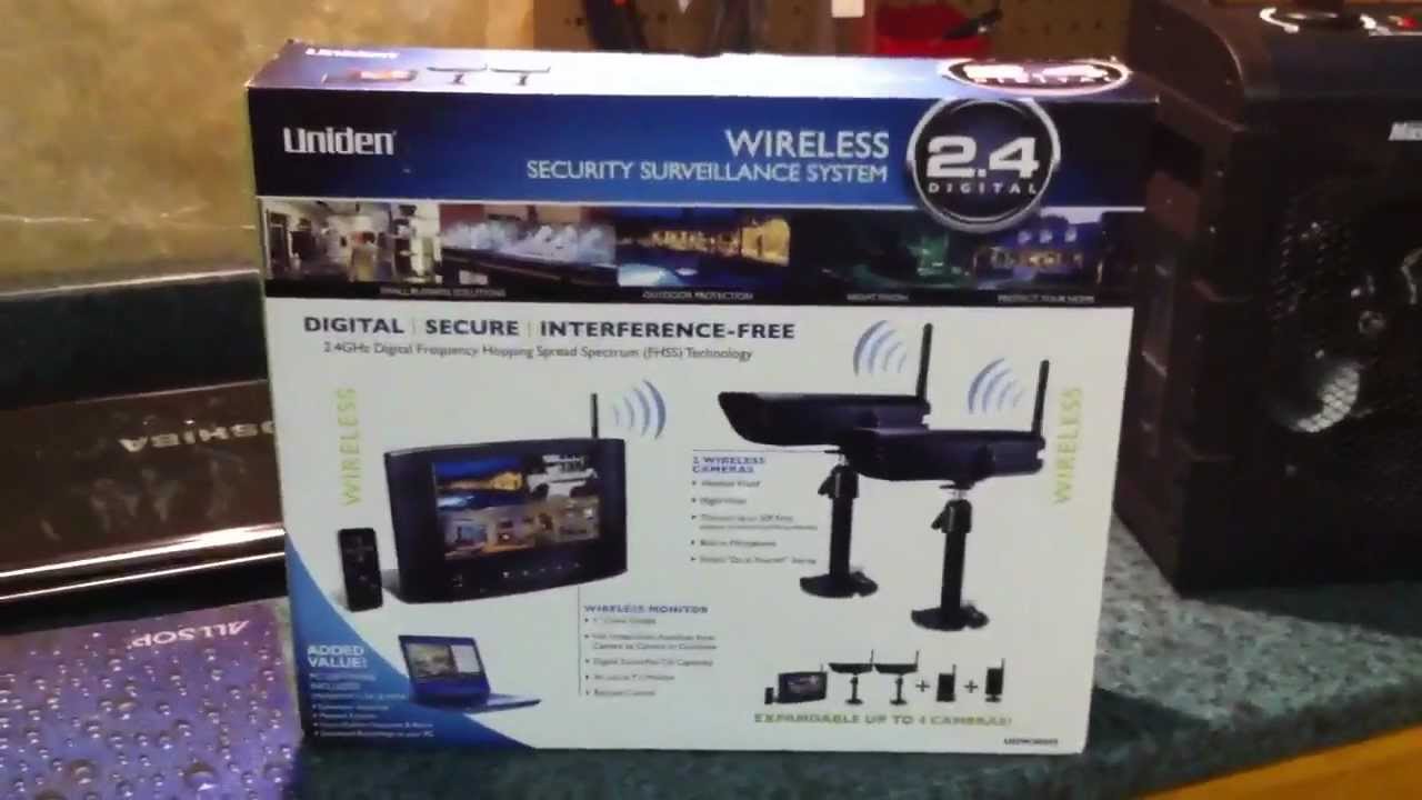 Uniden Wireless Security System 