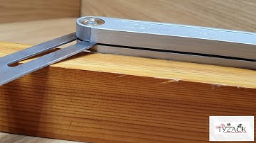 Shinwa Japanese Sliding Bevel 33921 - Tyzack Tools