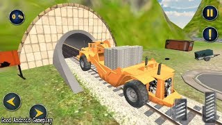 Railroad Tunnel Construction Sim: Train Games Android Gameplay 2018 screenshot 3