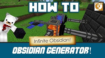 Obsidian Generator!! - [Minecraft 1.10.2] Bear Games How To