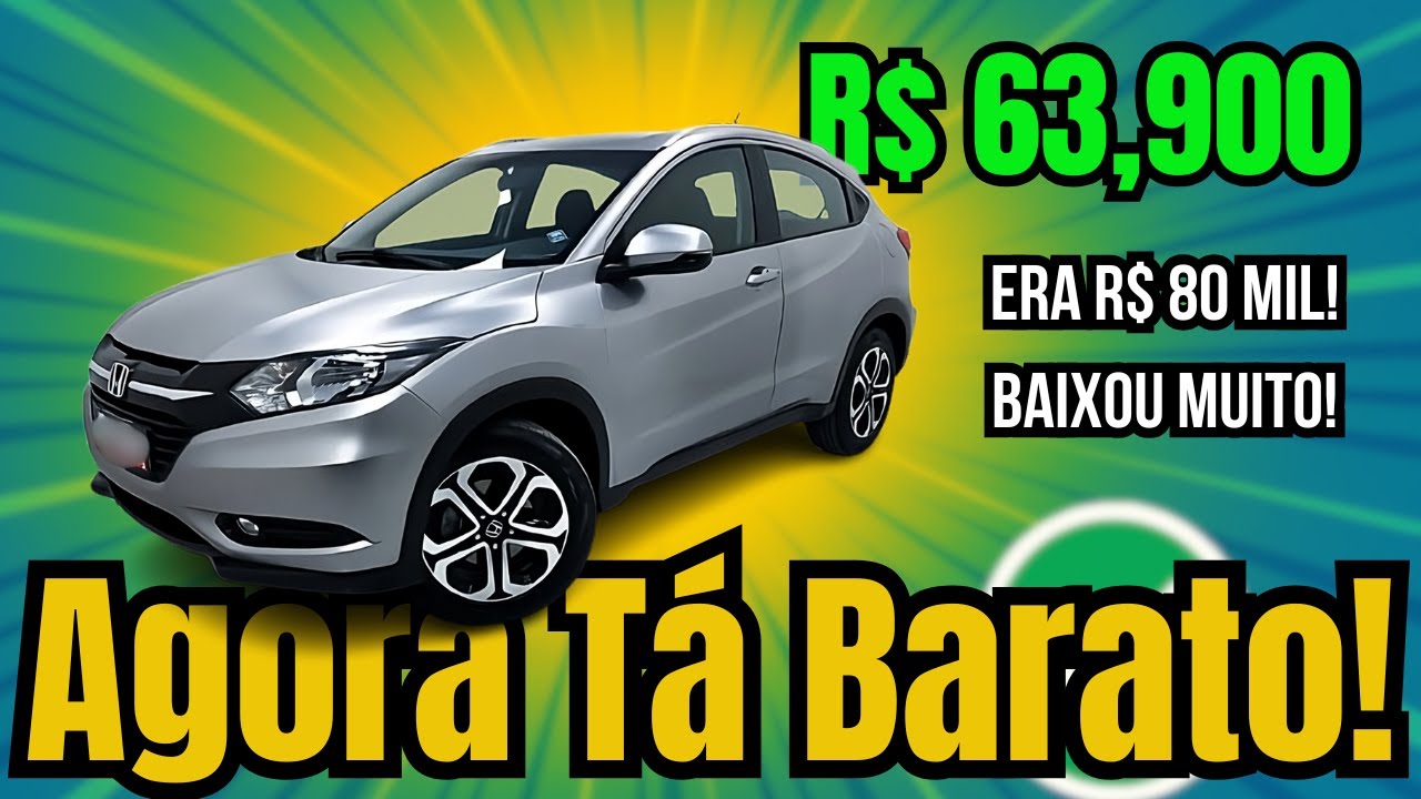 7 CARROS QUE DESPENCARAM DE PREÇO E HOJE SÃO OPORTUNIDADE