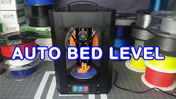 Monoprice Mini Delta Beta Test Unit Auto Level Test Print