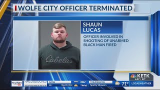 Wolfe City police officer terminated after being charged with murder of unarmed man