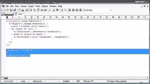 jQuery Tutorial   59   removeAttr