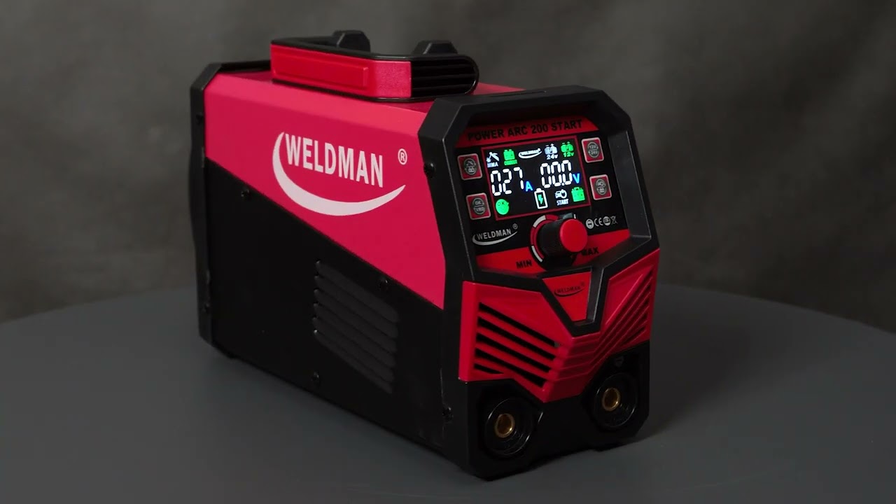 Spawarka Weldman Power ARC 200 Start - zestaw