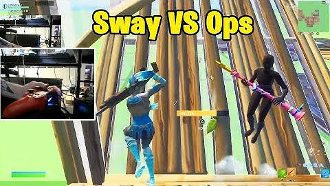 FaZe Sway VS Ops 1v1 Buildfights!