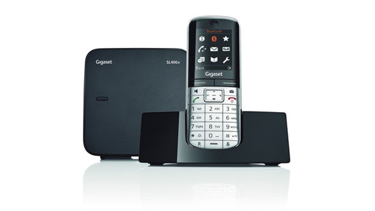 Telefone sem Fio Gigaset SL400A, Viva Voz, Identificador de Chamadas, Secretária, Bluetooth