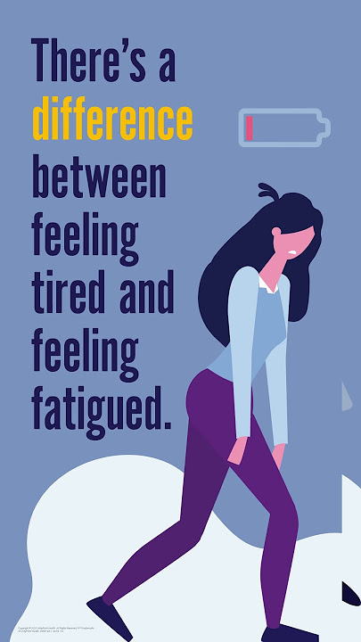 Why You're Fatigued All the Time. #shorts