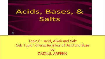 Characteristics of Acid Cambridge IGCSE O level Chemistry 0620 0971 5070 Lesson 49 part b