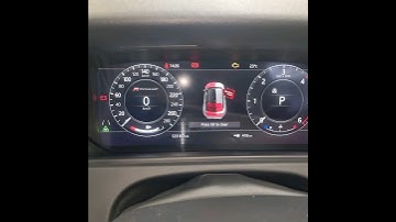 How to reset Range Rover Velar service light