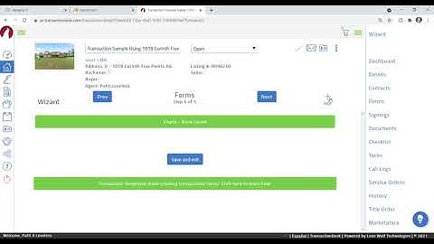 How to Add Forms to A Transaction Desk Transaction