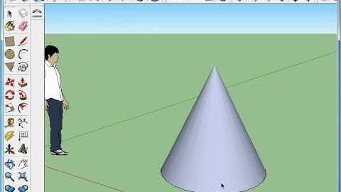 Drawing an accurate Cone in Google SketchUp 7