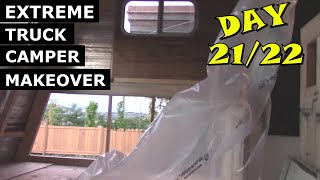 Extreme Truck Camper DIY Makeover to Travel Trailer Ι RV Renovation Series Ι Electrical Ι Day 21/22 by Just Carry-On   Travel + DIY 54 views 1 year ago 13 minutes, 22 seconds