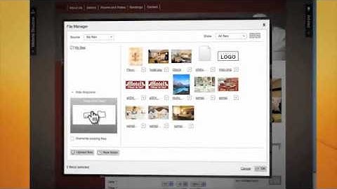 Design Your Site App - Chapter 5. Change header image and logo