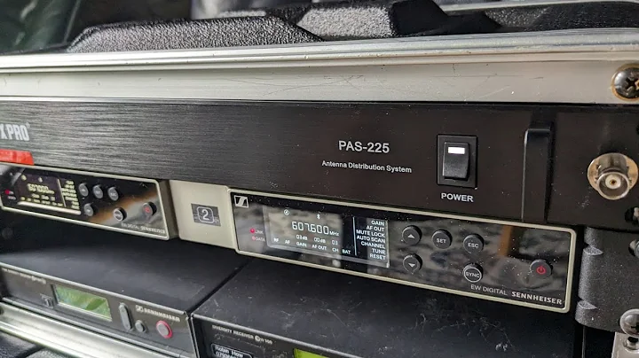 Aug 2023 Phenyx Pro PAS directional antenna and distribution system test.