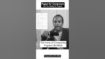 Fugue for Composers | How Fugue Programs Take Away the Joy of Fugue #composition #fugue