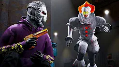 Pennywise Scaring Players In GTA 5 RP