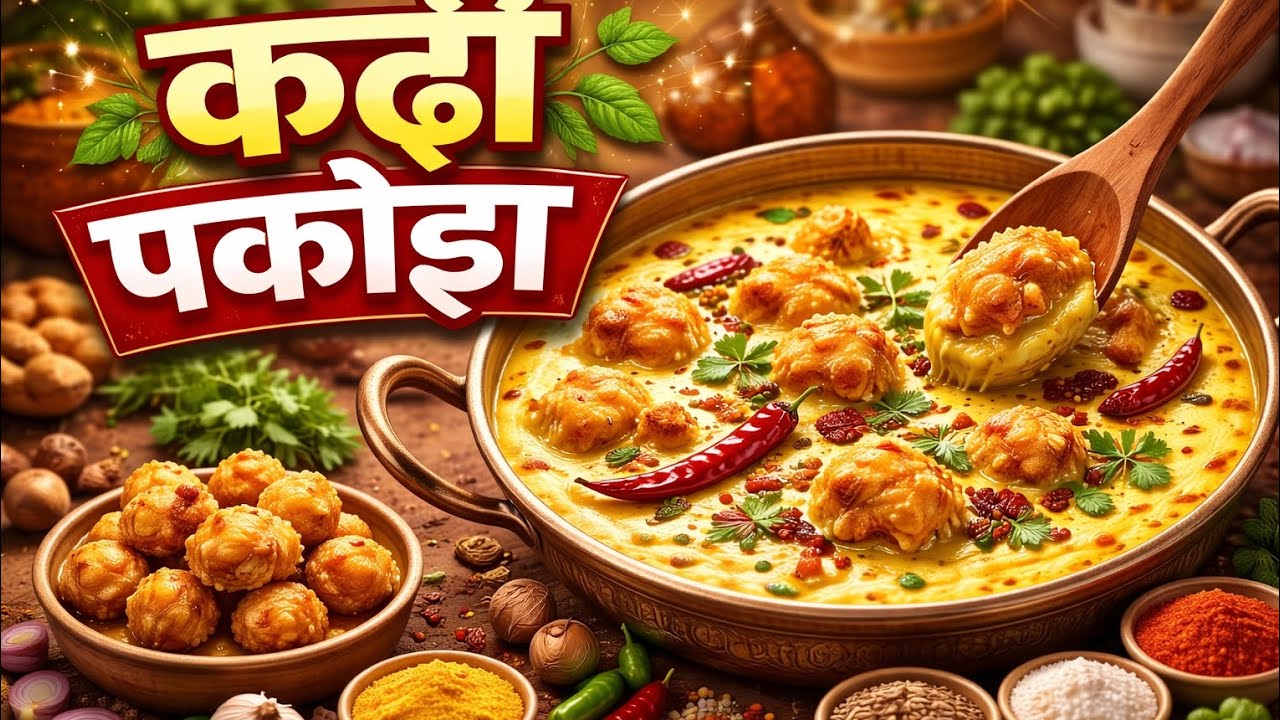 “Soft-soft pakode wali perfect kadhi!”✨ “Har bite me soft aur creamy maza!”