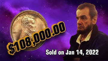 1909 VDB Lincoln Penny Coins - Price $108,000