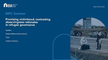 Promising victimhood: contrasting deservingness rationales in refugee governance