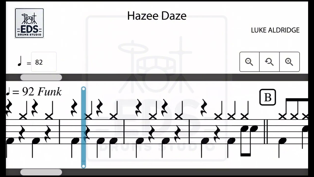 Hazee Daze (Practise) Rockschool Drum Debut (2018)