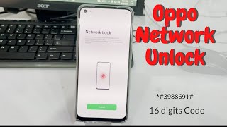 How to Oppo Network Unlock With 16 Digits Code 2023 screenshot 5