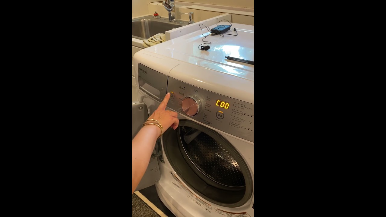 How To Reset Your Maytag Maxima XL Washing Machine Hack 