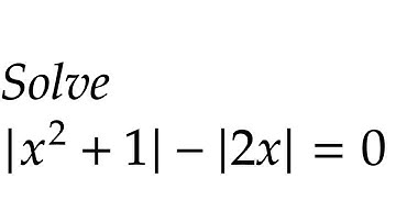Solve the absolute value equation with multiple absolute values