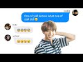 BTS Texts (ft. Jikook) – the one who stole from JK