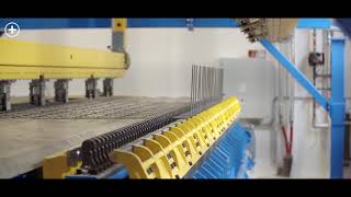 Mattenschweißanlage Mit Biegesystem - Progress Maschinen Automation