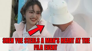 Shen Yue Steals a Man’s Heart at the FILA Event