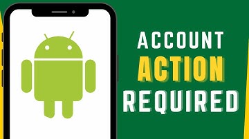 How to Remove Account Action Required in Android