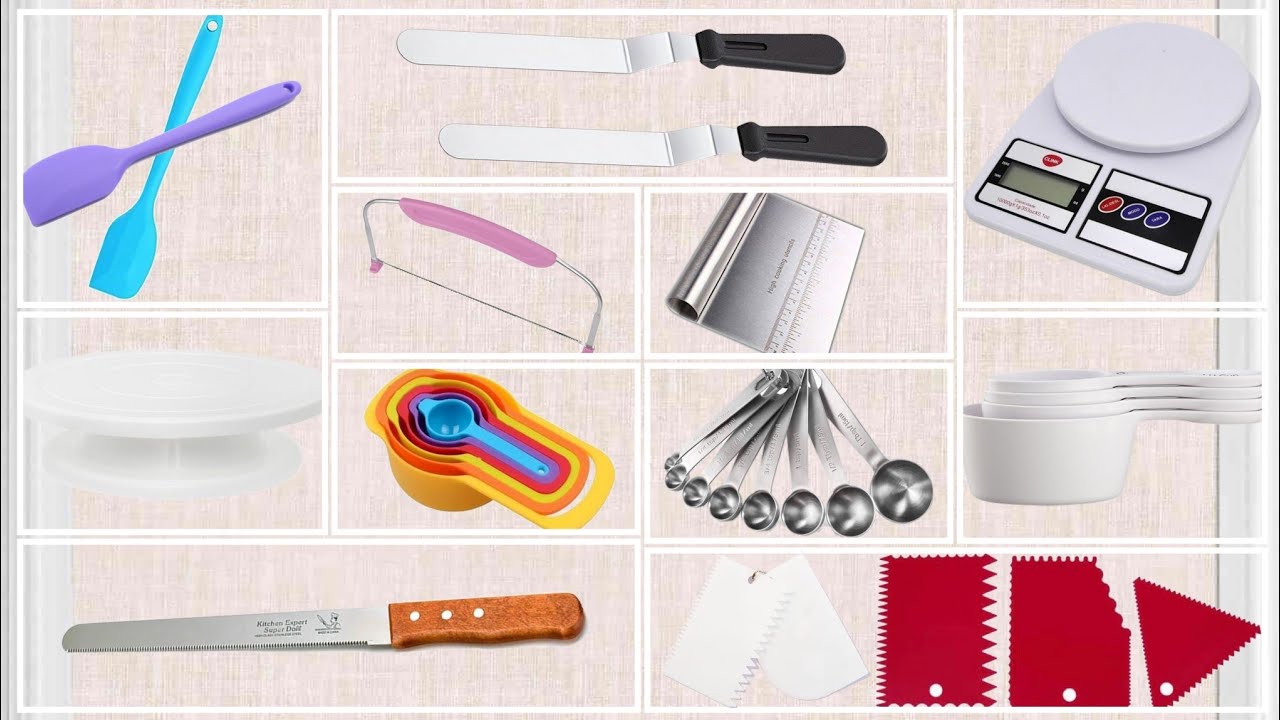 أهم أدوات الحلويات إللى لازم تكون موجودة فى كل بيت لو عاوزة تبدأى مشروع حلويات من البيت باحترافيه