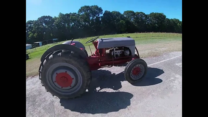 1939 FORD 9N TRACTOR w/Sherman 3-Speed Auxiliary Transmission