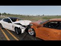 High Speed Traffic Car Crashes#3 – BeamNG Drive | CrashDriveZone