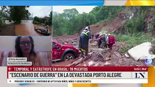 Tragedia De Las Inundaciones En Brasil: 78 Muertos