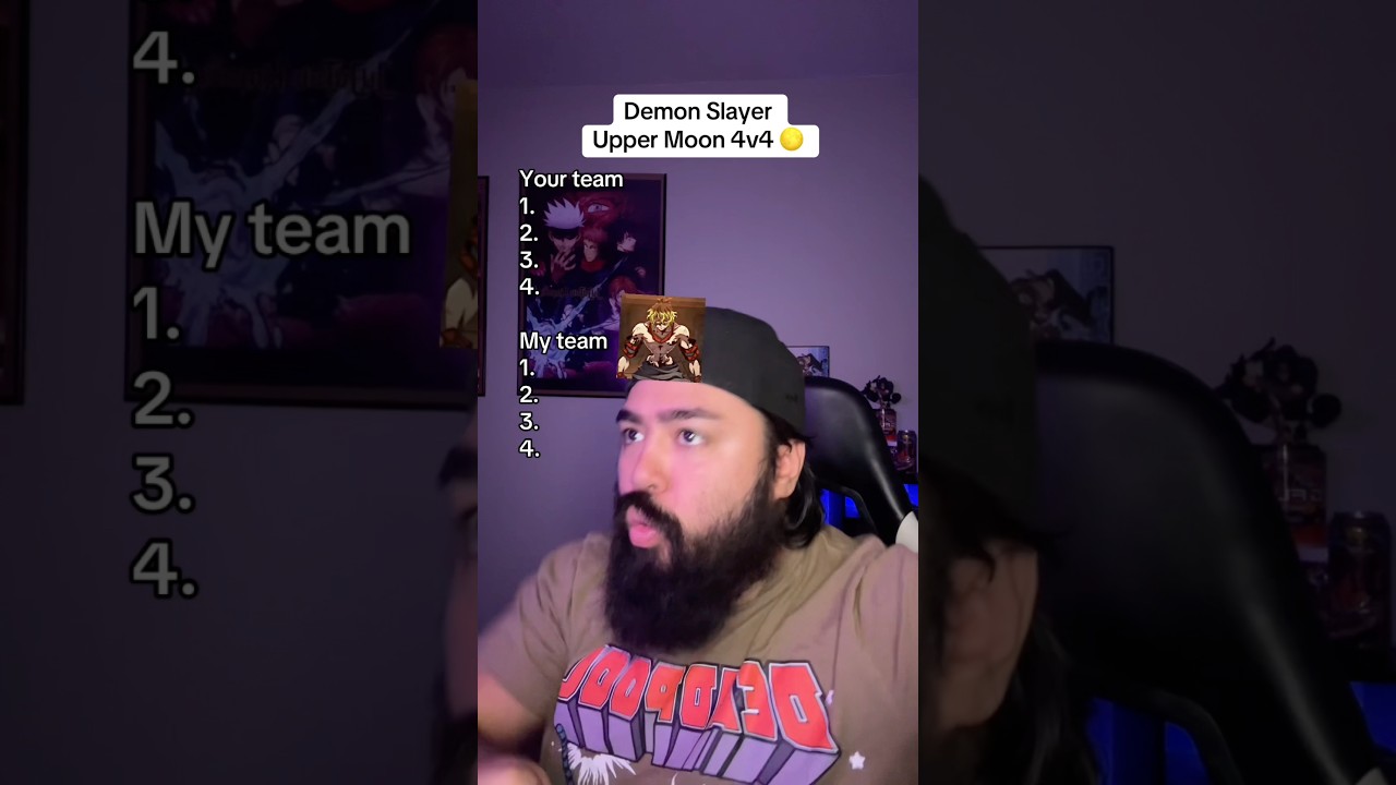 INSANE Demon Slayer Upper Moon 4v4 Battle! 🤯🌕 