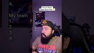 Insane Demon Slayer Upper Moon 4V4 Battle