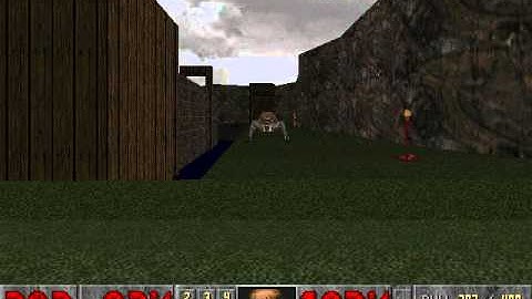 Final DOOM: The Plutonia Experiment (UV Playthrough) [PC] - MAP07: Caughtyard